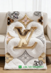 Louis Vuitton Throw Blankets